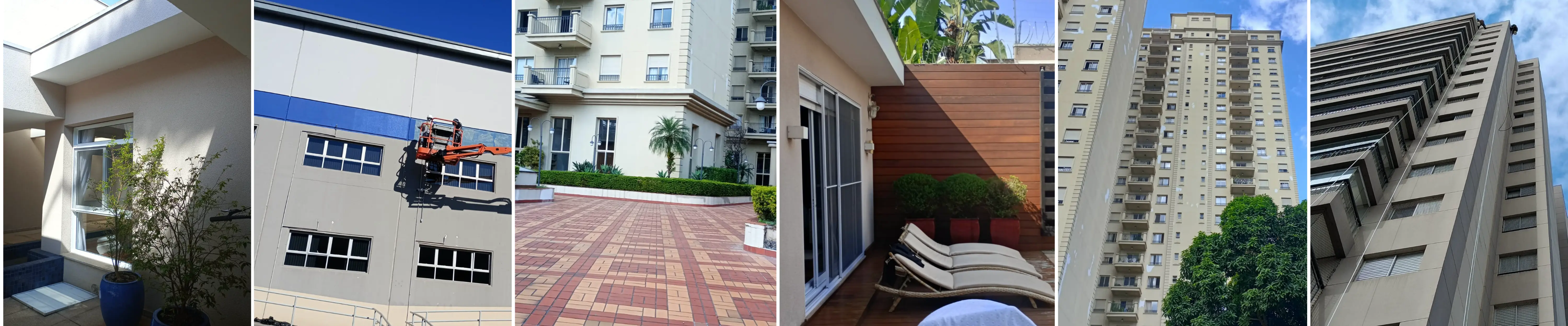 Imagem das obras concluídas.